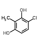 CAS 登录号：502485-28-1， 4-氯-2-甲基-1,3-苯二酚