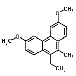 CAS 登录号：5025-37-6， 9-乙基-3,6-二甲氧基-10-甲基菲
