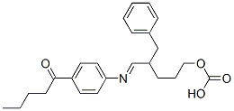 CAS 登录号：50261-99-9， 碳酸 4-[[[4-(1-氧代戊基)苯基]亚氨基]甲基]苯基戊基酯