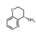CAS 登录号：502612-48-8， (4S)-3,4-二氢-2H-吡喃并[3,2-b]吡啶-4-胺