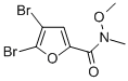 CAS#: 502639-02-3, 4,5-Dibromo-N-Methoxy-N-Methyl-2-Furancarboxamide