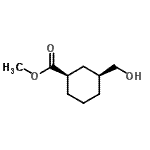 CAS 登录号：502650-56-8， 甲基(1R,3S)-3-(羟基甲基)环己甲酸酯
