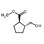 CAS 登录号：502650-66-0， 甲基(1R,2R)-2-(羟基甲基)环戊烷羧酸酯
