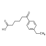 CAS 登录号：502651-40-3， 6-(4-乙基苯基)-6-氧代己酸