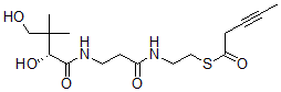 CAS 登录号:50304-43-3, 3-戊炔酰泛酰巯基乙胺