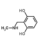 CAS 登录号：503046-78-4， 2-[(甲基氨基)甲基]-1,3-苯二酚