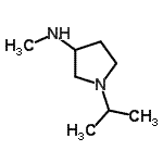 CAS 登录号：503067-85-4， 1-异丙基-N-甲基-3-吡咯烷胺