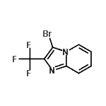 CAS 登录号：503172-42-7， 3-溴-2-(三氟甲基)咪唑并[1,2-a]吡啶