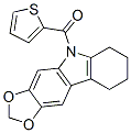 CAS 登录号：50332-27-9， 6,7,8,9-四氢-5-(2-噻吩甲酰基)-5H-1,3-二氧杂环戊并[4,5-b]咔唑