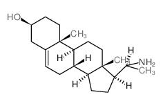 CAS 登录号：5035-10-9， (20S)-20-氨基孕甾-5-烯-3beta-醇