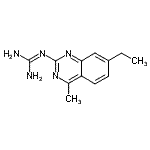 CAS 登录号：503831-80-9， 2-(7-乙基-4-甲基-2-喹唑啉基)胍