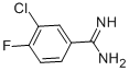CAS 登录号：504404-34-6， 3-氯-4-氟-苯甲脒