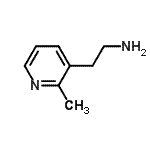 CAS 登录号：504404-51-7， 2-(2-甲基-3-吡啶基)乙胺