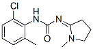 CAS 登录号:50486-90-3, 1-(6-氯邻甲苯基)-3-(1-甲基吡咯烷-2-亚基)脲