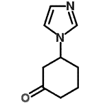 CAS 登录号：505062-29-3， 3-(1H-咪唑-1-基)环己酮