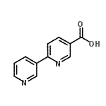 CAS 登录号：5059-52-9， 2,3'-联吡啶-5-羧酸