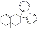 CAS#: 50592-50-2, 1,2,3,4,4alpha,5,6,7-Octahydro-4alpha-Methyl-2,2-Diphenyl-Naphthalene