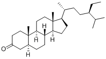 CAS 登录号：5060-25-3， 5alpha-胆甾烷-24beta-乙基-3beta-酮