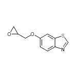 CAS 登录号：50605-82-8， 6-(2-环氧乙烷基甲氧基)-1,3-苯并噻唑