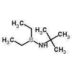 CAS 登录号：50612-53-8， N-(二乙基硼基)-2-甲基-2-丙胺