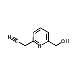 CAS 登录号：50624-67-4， [6-(羟基甲基)-2-吡啶基]乙腈