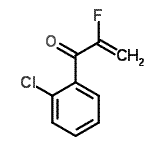 CAS 登录号：506437-48-5， 1-(2-氯苯基)-2-氟-2-丙烯-1-酮