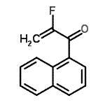CAS 登录号：506437-50-9， 2-氟-1-(1-萘基)-2-丙烯-1-酮