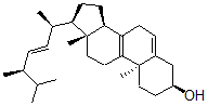 CAS 登录号:50657-31-3, (22E,24R)-麦角甾-5,8,22-三烯-3beta-醇