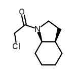 CAS 登录号：50669-68-6， 2-氯-1-[(3aR,7aR)-八氢-1H-吲哚-1-基]乙酮