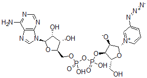 CAS 登录号:50695-15-3, 3-叠氮基吡啶-腺嘌呤二核苷酸
