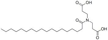 CAS 登录号:50695-81-3, N-(2-羧基乙基)-N-(1-氧代十八烷基)-beta-丙氨酸