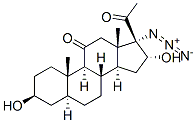 CAS#: 5070-88-2, 17-Azido-3beta,16alpha-Dihydroxy-5alpha-Pregnane-11,20-Dione