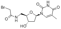 CAS 登录号:50700-63-5, 5'-溴乙酰氨基-5'-脱氧胸苷