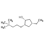 CAS 登录号：507235-67-8， (1R,2S,4R)-4-乙基-2-[3-(三甲基硅烷基)丙基]环戊醇