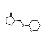 CAS 登录号：507240-76-8， (2S)-2-[(四氢-2H-吡喃-2-基氧基)甲基]吡咯烷