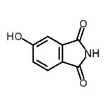 CAS 登录号：50727-06-5， 5-羟基-1H-异吲哚-1,3(2H)-二酮