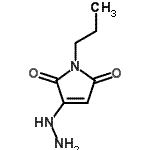 CAS 登录号：507473-26-9， 3-肼基-1-丙基-1H-吡咯-2,5-二酮