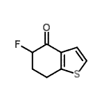 CAS 登录号：507477-13-6， 5-氟-6,7-二氢-1-苯并噻吩-4(5H)-酮