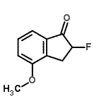 CAS 登录号：507477-15-8， 2-氟-4-甲氧基-1-茚满酮