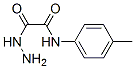 CAS 登录号：50785-58-5， 2-肼基-N-(4-甲基苯基)-2-氧代乙酰胺