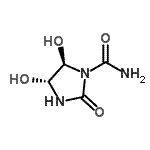 CAS 登录号：50795-28-3， (4R,5R)-4,5-二羟基-2-氧代-1-咪唑烷甲酰胺