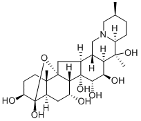 CAS 登录号:508-65-6, 4a,9-环氧瑟烷-3b,4,7a,14,15a,16b,20-七醇