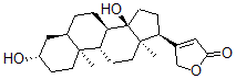 CAS 登录号:508-88-3, (17alpha)-3alpha,14-二羟基-5beta-心甾-20(22)-烯内酯