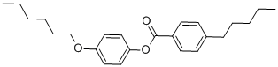 CAS 登录号：50802-52-3， 4-正戊基苯甲酸 4'-正己氧基苯基酯