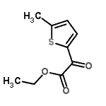 CAS 登录号：50845-87-9， 乙基(5-甲基-2-噻吩基)(氧代)乙酸酯