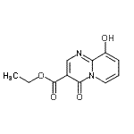 CAS 登录号：50876-74-9， 乙基9-羟基-4-氧代-4H-吡啶并[1,2-a]嘧啶-3-羧酸酯
