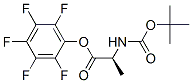 CAS#: 50903-48-5, Boc-Alanine Pentafluorophenyl Ester