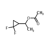 CAS#: 509072-71-3, 1-(2,2-Difluorocyclopropyl)Ethyl Acetate