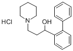 CAS#: 50910-14-0, alpha-(2-Biphenylyl)-1-Piperidinepropanol Hydrochloride