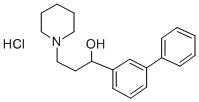 CAS#: 50910-15-1, alpha-(3-Biphenylyl)-1-Piperidinepropanol Hydrochloride